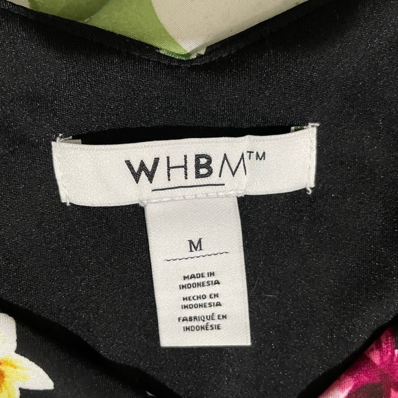 White House Black Market Black Floral Maxi Dress - Picture 2 of 16